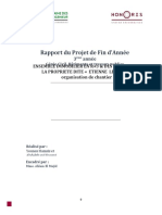 Rapport Du Projet de Fin D'année