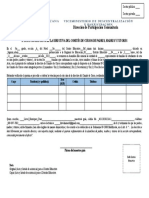 Acta Constitutiva Del Comité de 2022-2023 Plantilla