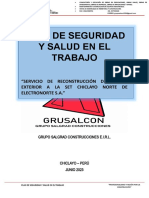 Plan de Seguridad y Salud en El Trabajo