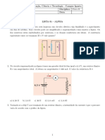 Sobre Circuitos Elétricos 25 06 2023