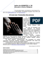 Rituais Nas Tradições Religiosas - Inf. 28