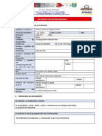 INFORME PSICOPEDAGÓGICO Vilchez Gutierrez