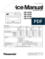 Panasonic Ne-3280, Ne2180 230v Magnetron 2m244-m1gl