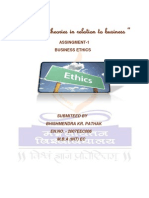 Normative Theories of Business Ethics