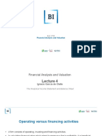 4 - The Analytical Income Statement and Balance Sheet