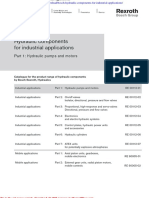 Bosch Hydraulic Components For Industrial Applications