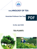 Lecture 1 - Technology of Tea