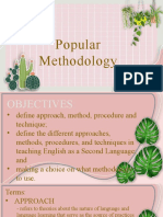 Popular Methodologies