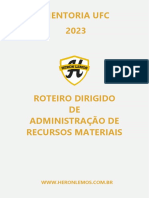 Roteiro Dirigido de Administracao de Recursos Materiais