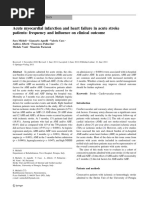 Acute Myocardial Infarction and Heart Failure