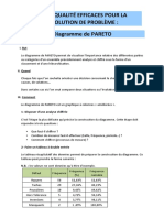 Diagramme - de - PARETO Qualite