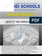 12th (JEE Maths) Solution of Tringle