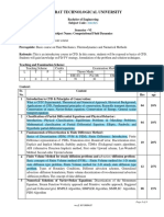 Gujarat Technological University: W.E.F. AY 2020-21