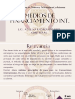 Medios de Financiamiento Int. 1