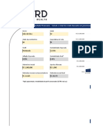 Planilha de Liberdade Financeira - Nord Wealth