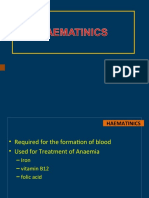 HAEMATINICS