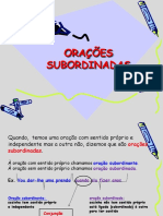 Orações Subordinadas