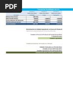 Ejemplo de Costos Por Procesos (BlackBoard) Proyecto Integrador Final