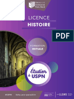 Licence Histoire