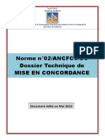 Norme N°2 Mise en Concordance Format A5-Bleu