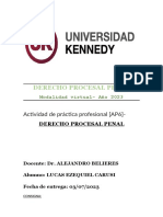 Derecho Procesal Penal Ap6