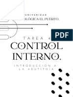 Control Interno.