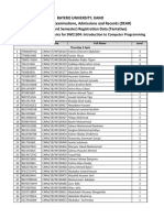 2nd SWE1304 List