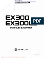 Hitachi Hydraulic Excavator Ex300 Ex30lc Operation Manual