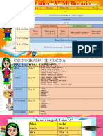 Horario de 3 Años A