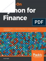 Krish Naik - Hands-On Python For Finance-Packt Publishing (2019)