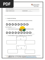 Math Revision Worksheet