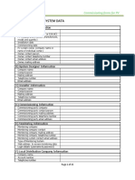 SOLAR PV PLANT Commissioning Forms For PV