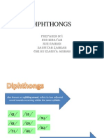 Diphthongs