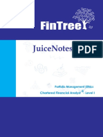 CFA L1 2023 Portfolio Ethics Fintree JuiceNotes