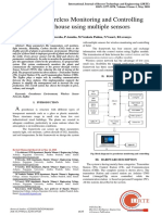 Automatic Wireless Monitoring and Controlling of Greenhouse Using Multiple Sensors