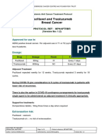 Paclitaxel Trastuzumab Breast Cancer Protocol