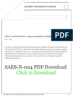 SAES-N-004 PDF Download - Design and Installation of Building Thermal Envelop - PDFYAR