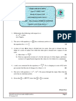 Test 1 Differentiation