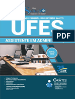 Apostila Ufes-Es - 2019 - Assistente em Administra o PDF