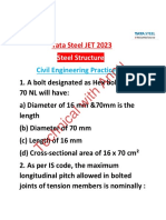 Civil Steel Structure Document