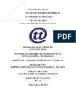 Informe EFSRT MOD II Contabilidad