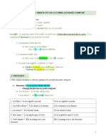 Les Pronoms Objets Et Les Accords Au Passé Composé