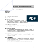 Especificaciones Técnicas