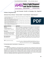 Human Capital Formation and Economic Growth in Emerging Asia Empirical Evidence Using Panel Data