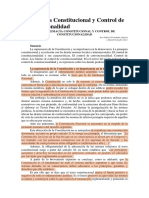 3 - Supremacía Constitucional y Control de