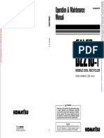 Komatsu Bz210 1 Operation and Maintenance Manual Seam048202t