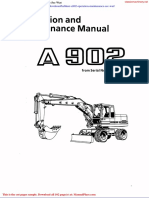 Liebherr A902 Operation Maintenance Sec Wat