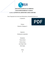 Preparación de La Tinción para Reticulocitos y Hematoxilina-Eosina