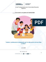 Guía para El Director de La Escuela Segunda Reunion de Padres 2023 - 015304