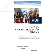 Guia de Caracterizacion Urbana